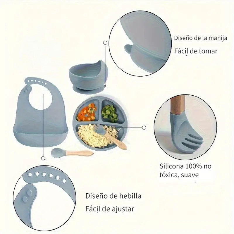 Vajilla silicona Minimimos