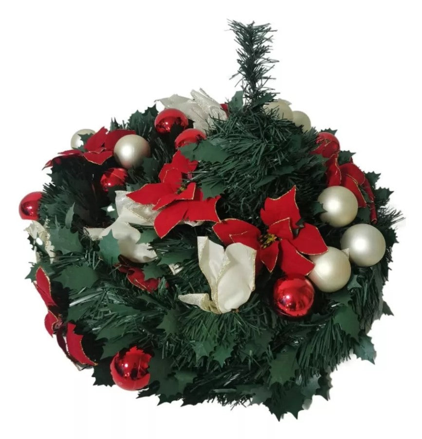 ÁRBOL DE NAVIDAD PLEGABLE + LUCES