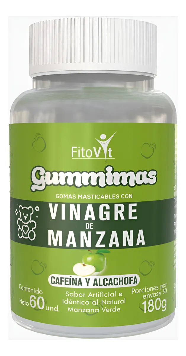 GUMMIMAS DE VINAGRE Y MANZANA VERDE